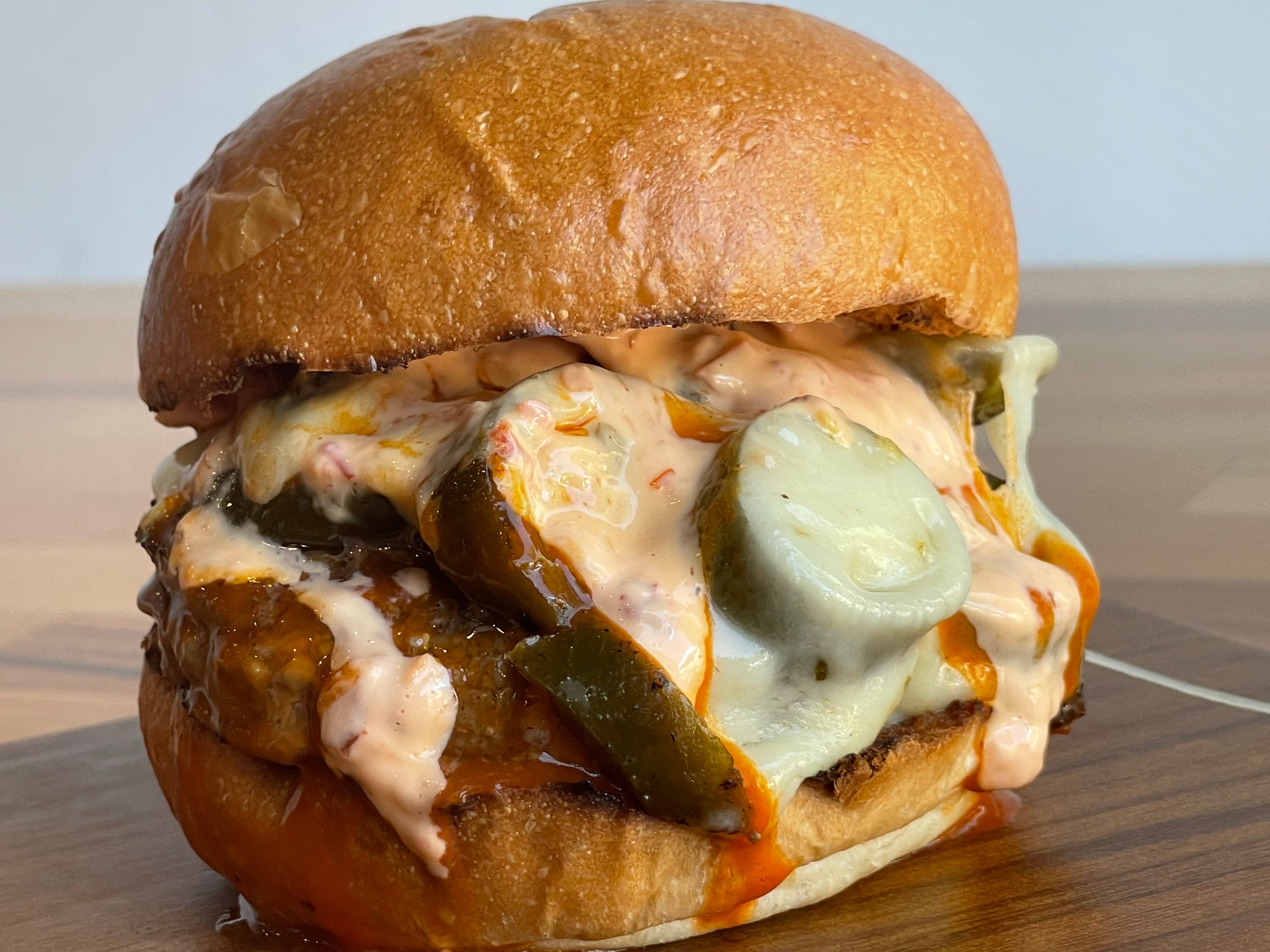 Large Firehouse Burger 418 Burgers